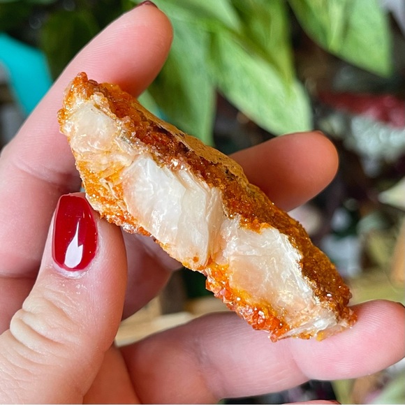 🧡Vanadinite on Barite Crystal Specimen Mibladen Morocco🧡 - Picture 5 of 7